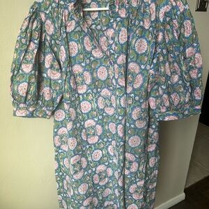 Le Bazar Coastal Floral Dress